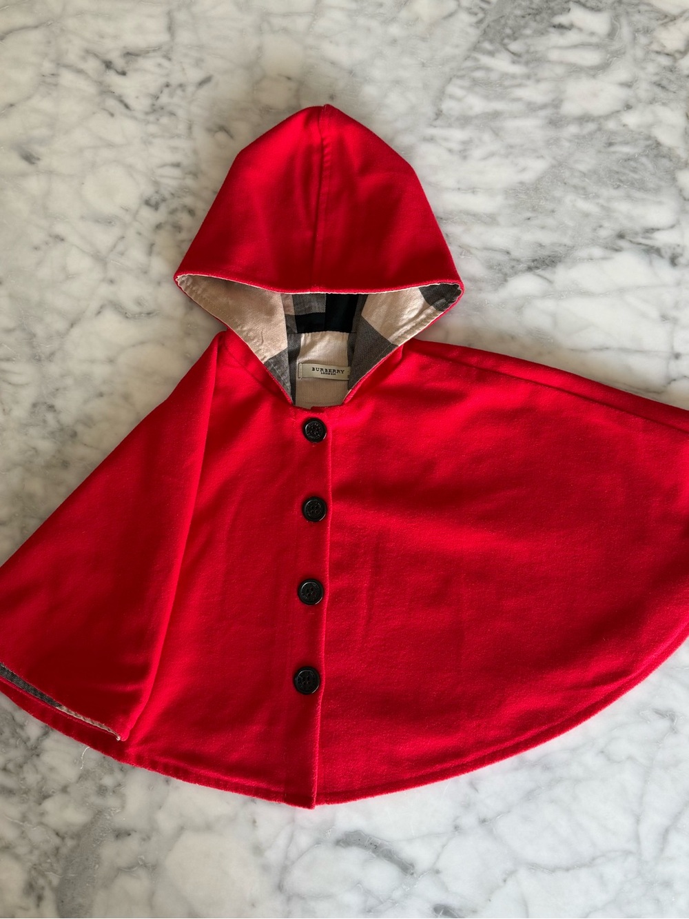 Burberry Kids Hooded Cape - Small / 2T
